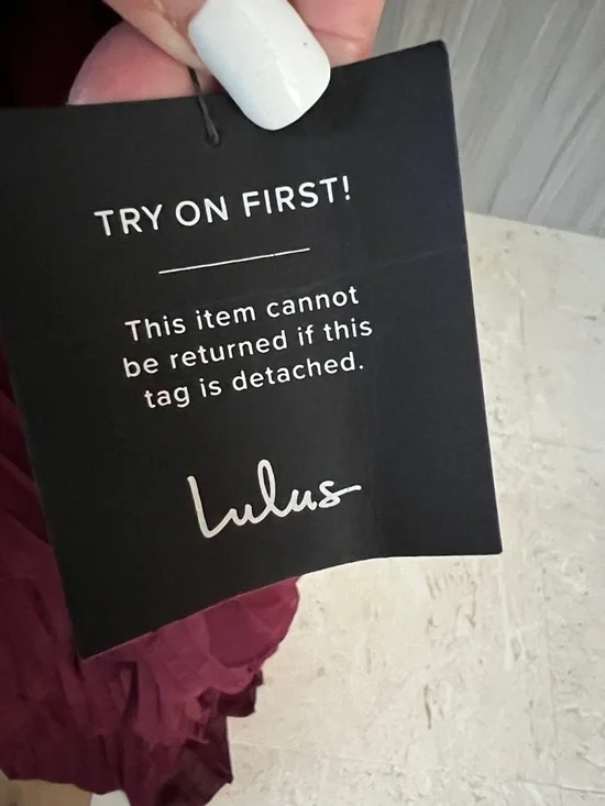 NWT LULU'S Seriously Sensational tiered strapless maxi dress plum - Picture 10 of 11